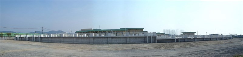 紀の川中流域那賀浄化 センター3・4池水処理施設 築造