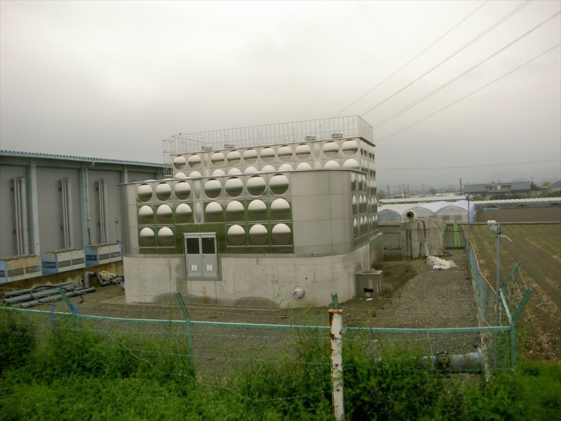 新中島浄水場浄水池及びポンプ室築造