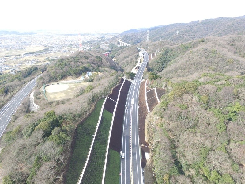 紀北西道路上黒谷西地区改良工事