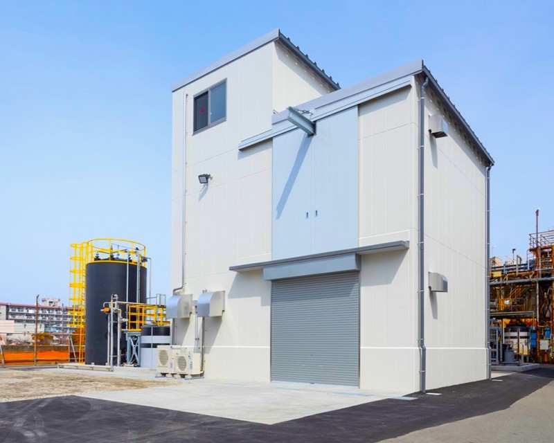 南海化学株式会社和歌山工場　排水処理設備脱水機建屋